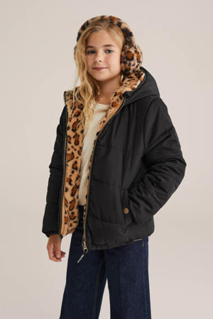 reversible jas zwart
