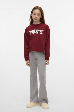 sweater donkerrood