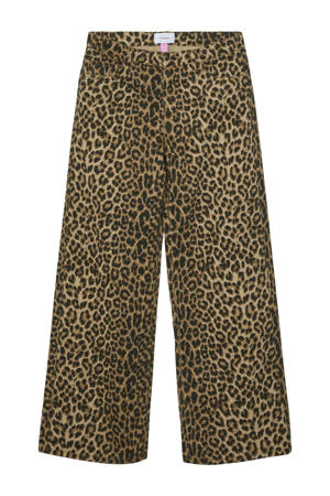 high waist wide leg jeans bruin