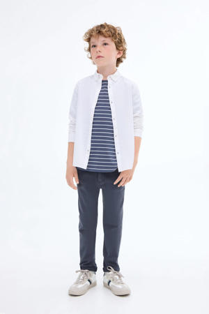 regular casual broek marine