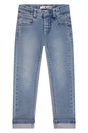 regular waist regular fit jeans medium blue denim