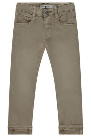 regular waist regular fit jeans bruin