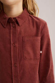 thumbnail: WE Fashion corduroy A-lijn jurk donkerrood