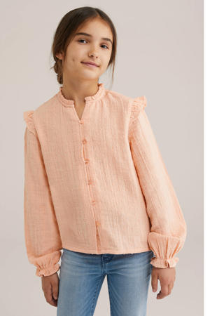blouse oranje