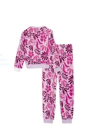 pyjamaset fleece lila