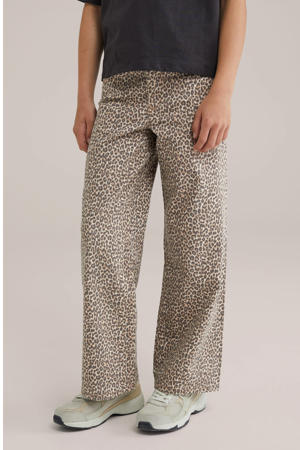 loose casual broek beige