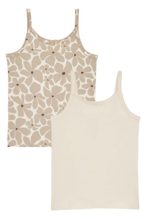 hemd - set van 2 ecru/beige