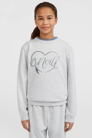 sweater grijs melange