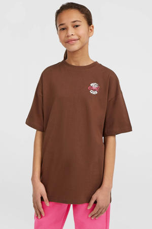 T-shirt bruin
