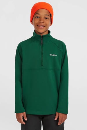 fleece sweater donkergroen