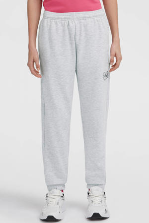 joggingbroek wit melange