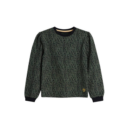4PRESIDENT sweater zwart All over print - maat 152 afbeelding