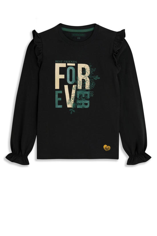 zwarte longsleeves meisjes