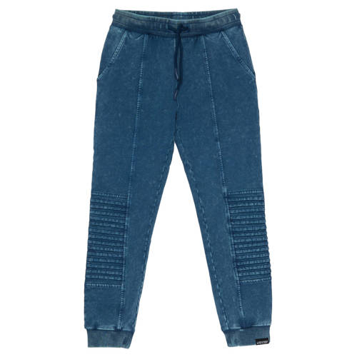 4PRESIDENT casual broek medium blue denim Blauw Jongens Jog denim Effen - maat 104 afbeelding