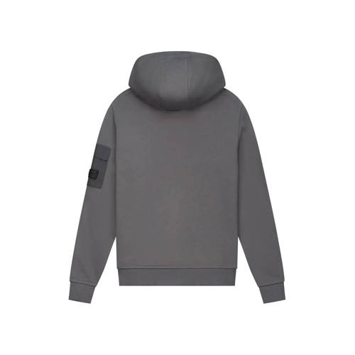 Malelions hoodie antraciet Sweater Grijs Effen - maat 164 afbeelding