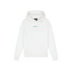 Malelions hoodie met backprint wit