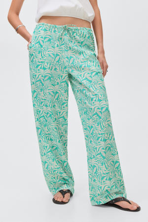 palazzo broek turquoise