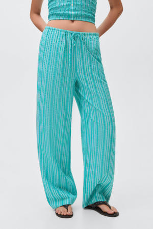 casual broek turquoise