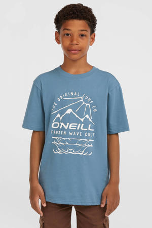 T-shirt grijsblauw