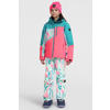O'Neill ski-jas FWC'Cruz Triple roze/aqua/mintgroen