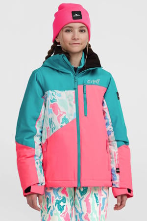 ski-jas FWC'Cruz Triple roze/aqua/mintgroen