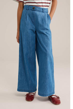 pantalon jeans medium blue denim