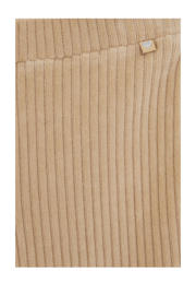 thumbnail: WE Fashion fluwelen flared flared broek zand