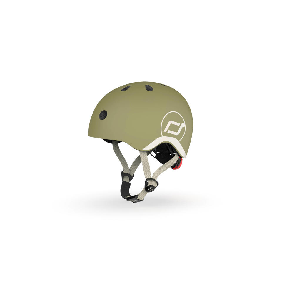 Scoot & Ride Helm (XS) - Olijfgroen