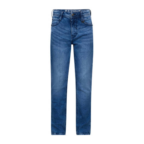 Retour Jeans straight leg jeans light blue denim Blauw Jongens Stretchdenim - maat 170 afbeelding