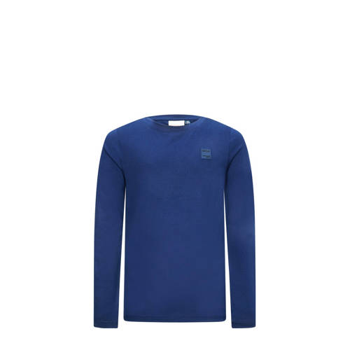 Retour Jeans longsleeve blauw Jongens Stretchkatoen Ronde hals Effen - maat 110 afbeelding