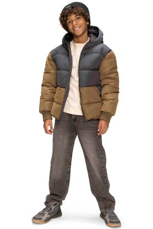 loose fit jeans grey denim