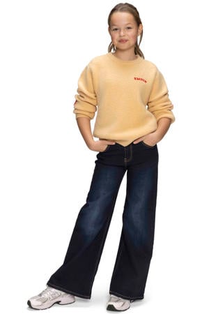 wide leg jeans grey denim