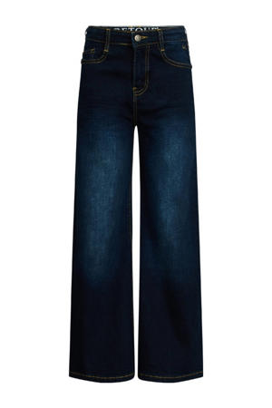 wide leg jeans grey denim