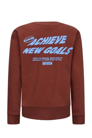 sweater donkerrood