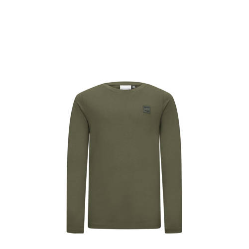 Retour Jeans longsleeve groen Jongens Stretchkatoen Ronde hals Effen - maat 134/140 afbeelding