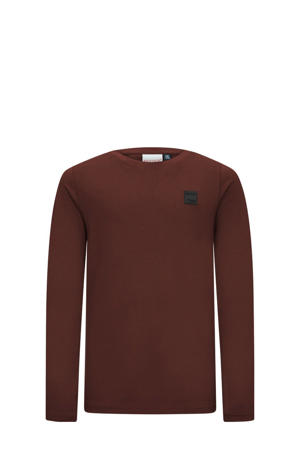 longsleeve donkerrood