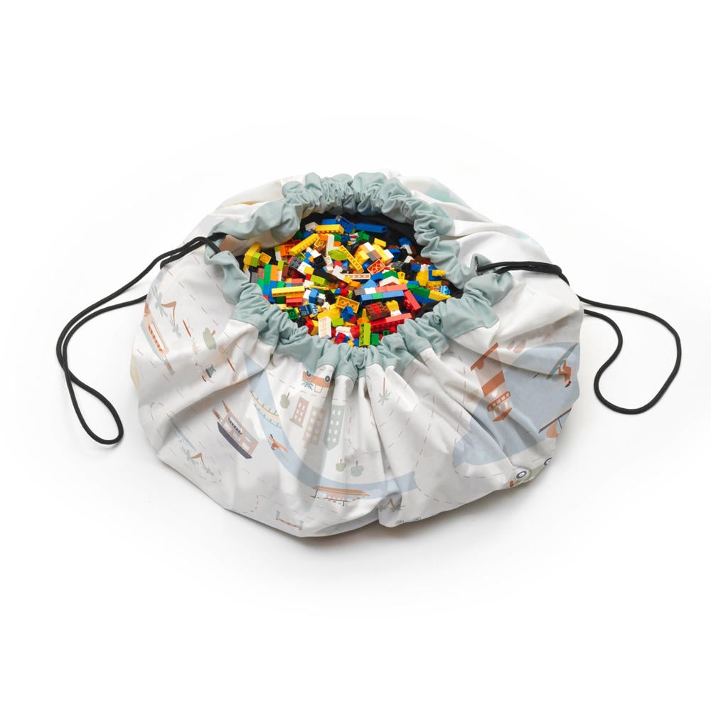 Play&Go 2-in-1 opbergzak / speelkleed City