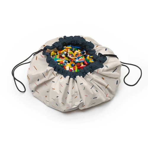 Play&Go 2-in-1 opbergzak / speelkleed Confetti | Speelkleed van Play&Go afbeelding
