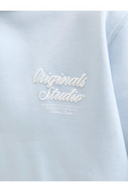 thumbnail: JACK & JONES JUNIOR hoodie met backprint lichtblauw