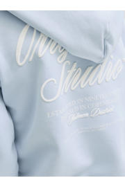 thumbnail: JACK & JONES JUNIOR hoodie met backprint lichtblauw