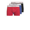 JACK & JONES JUNIOR boxershort - rood/blauw/zwart (set van 3)