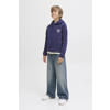 JACK & JONES JUNIOR hoodie met backprint donkerblauw