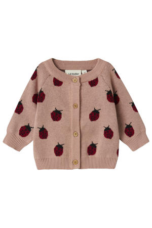 gebreid vest oudroze