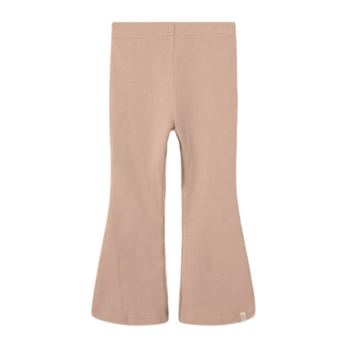 LIL' ATELIER MINI flared legging lichtroze Broek Meisjes Stretchkatoen - maat 122 afbeelding