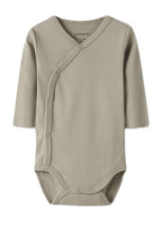 thumbnail: NAME IT BABY romper NBNBODY - set van 2 wit/beige