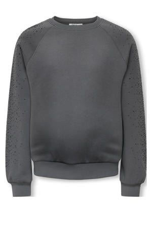 zwangerschaps sweater grijs