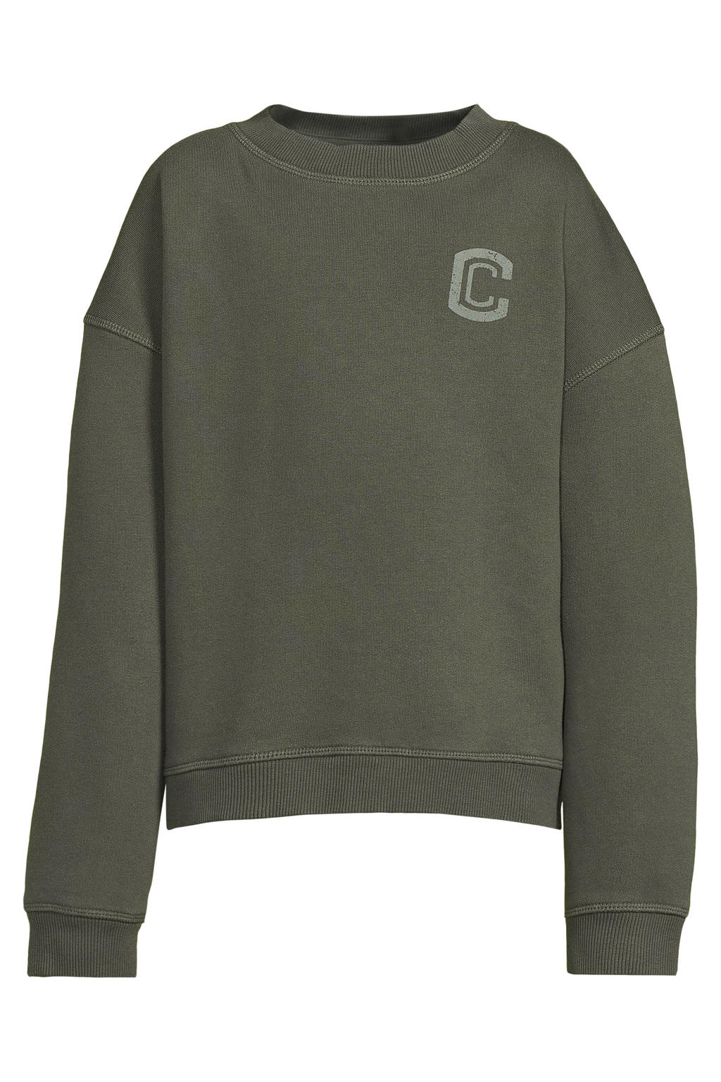 Oversized Fleeceshirt aus Teddy mit Seitenschlitzen für mehr