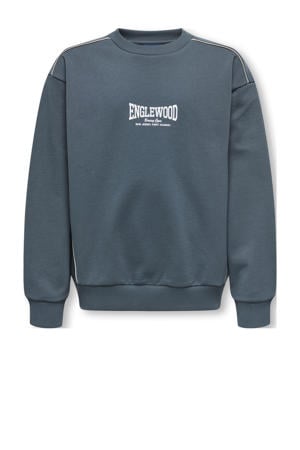 sweater grijsblauw