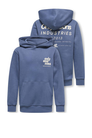 hoodie blauw