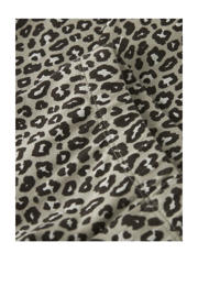thumbnail: Beige meisjes NAME IT MINI flared legging van stretchkatoen met regular waist, elastische tailleband en panterprint